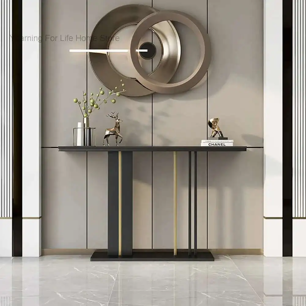 Simple Modern Console Table Designer Trendy Classic Aesthetic Console Table Minimalist Elegant Woonkamer Tafel Furniture
Simple Modern Console Table Designer Trendy Classic Aesthetic Console Table Minimalist Elegant Woonkamer Tafel Furniture