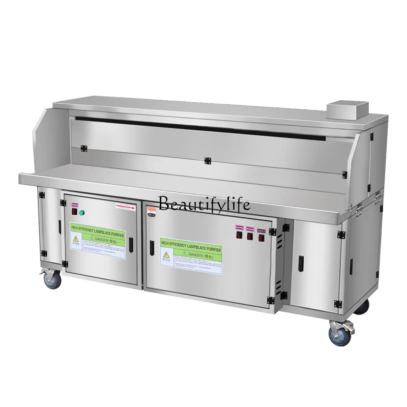 -High-end hydropower composite smokeless purification barbecue truck Commercial environmental protection fume purifier Flat
-High-end hydropower composite smokeless purification barbecue truck Commercial environmental protection fume purifier Flat