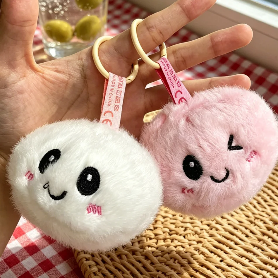 New Kawaii Steamed Bun Plush Keychain Stress Relief Squishy Fluffy Pendant Cute Bag Charm for Kids Girls
New Kawaii Steamed Bun Plush Keychain Stress Relief Squishy Fluffy Pendant Cute Bag Charm for Kids Girls