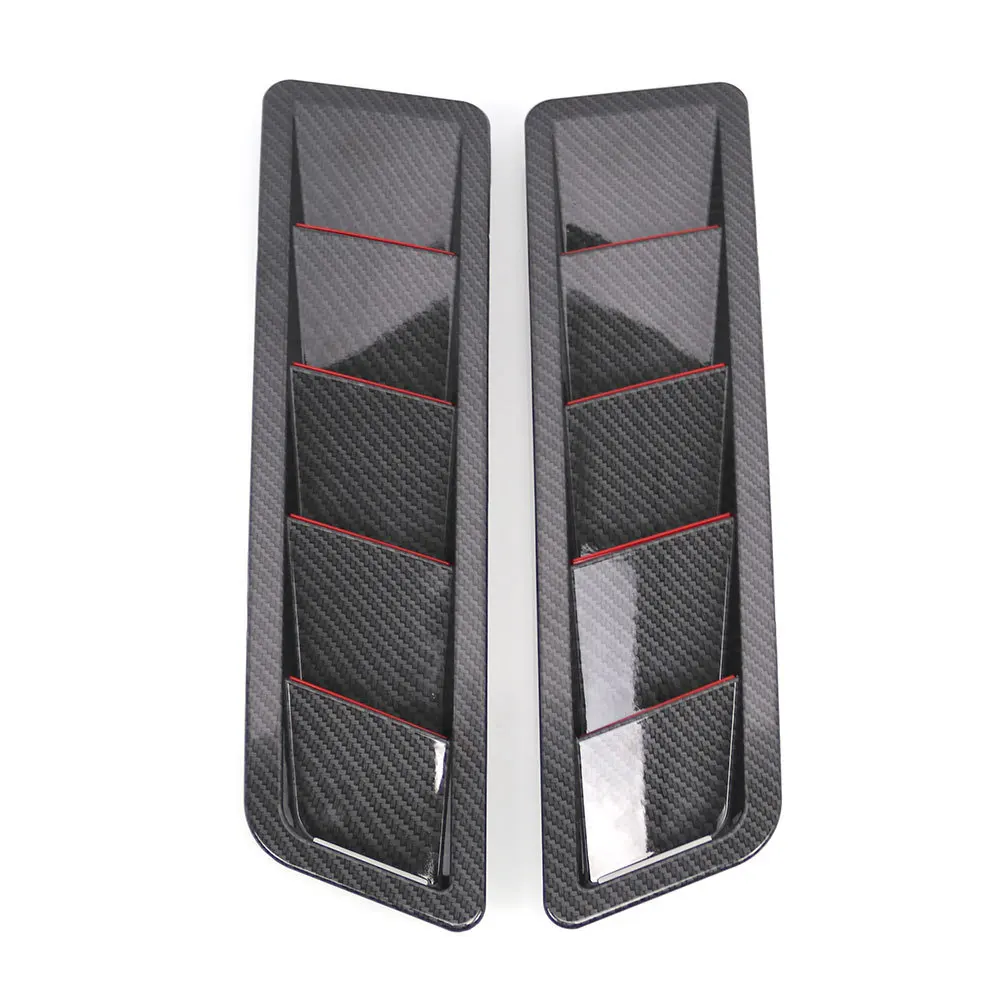 Universal Carbon Fiber Car Air Flow Intake Hood Scoop Bonnet Vent Cover Sticker Car Styling
Universal Carbon Fiber Car Air Flow Intake Hood Scoop Bonnet Vent Cover Sticker Car Styling