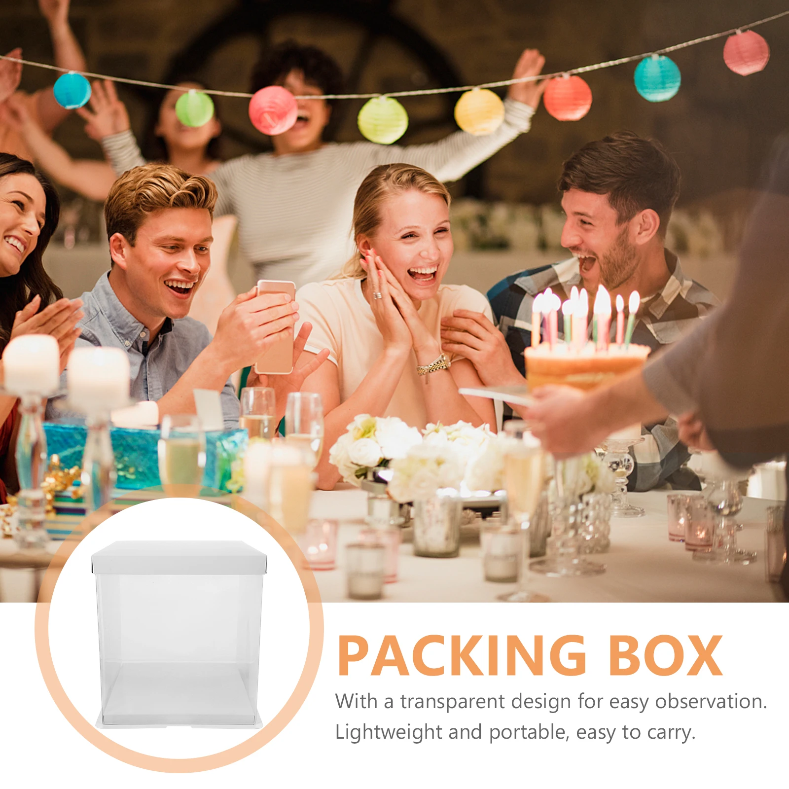 5PCS Cake 6 Inch Double Layer Square Transparent Baking Chocolate Boxes Packaging Packaging Containers Small Gift Boxes
5PCS Cake 6 Inch Double Layer Square Transparent Baking Chocolate Boxes Packaging Packaging Containers Small Gift Boxes