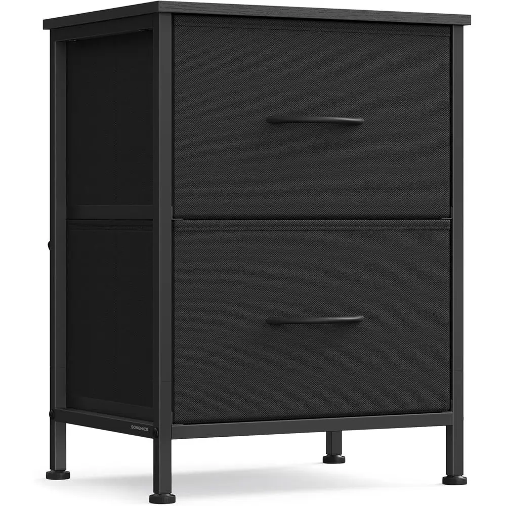 Bedroom Chest of Drawers Nightstand Steel MD 2 Non-Woven Fabric Drawers Storage Organizer Unit Closet Entryway Ink Black Ebony B
Bedroom Chest of Drawers Nightstand Steel MD 2 Non-Woven Fabric Drawers Storage Organizer Unit Closet Entryway Ink Black Ebony B
