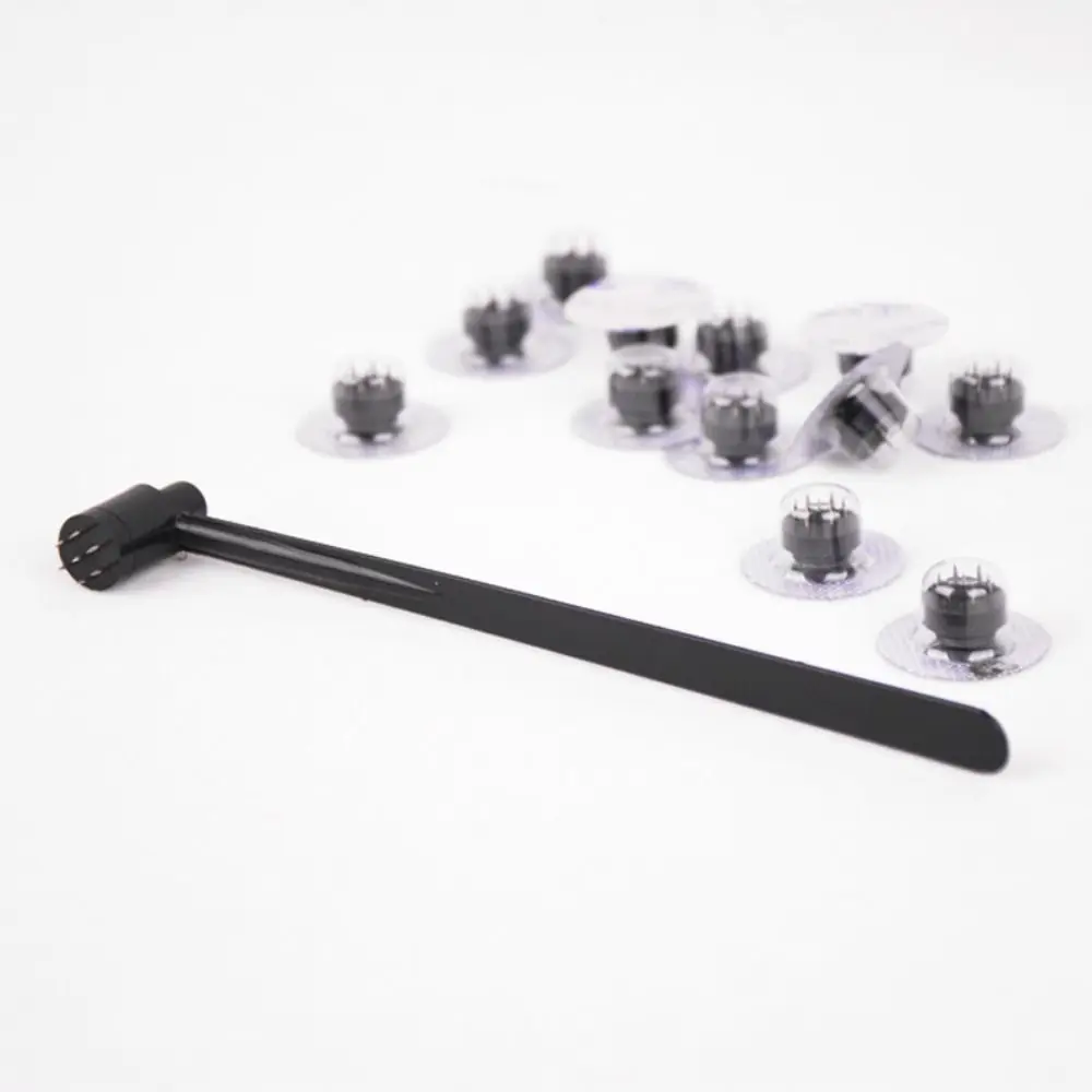 Plastic 7 Star Needle Portable Single Head 7 Star Plum Blossom Hammer Double Head Plum Blossom Dermal Hammer for Home Use
Plastic 7 Star Needle Portable Single Head 7 Star Plum Blossom Hammer Double Head Plum Blossom Dermal Hammer for Home Use