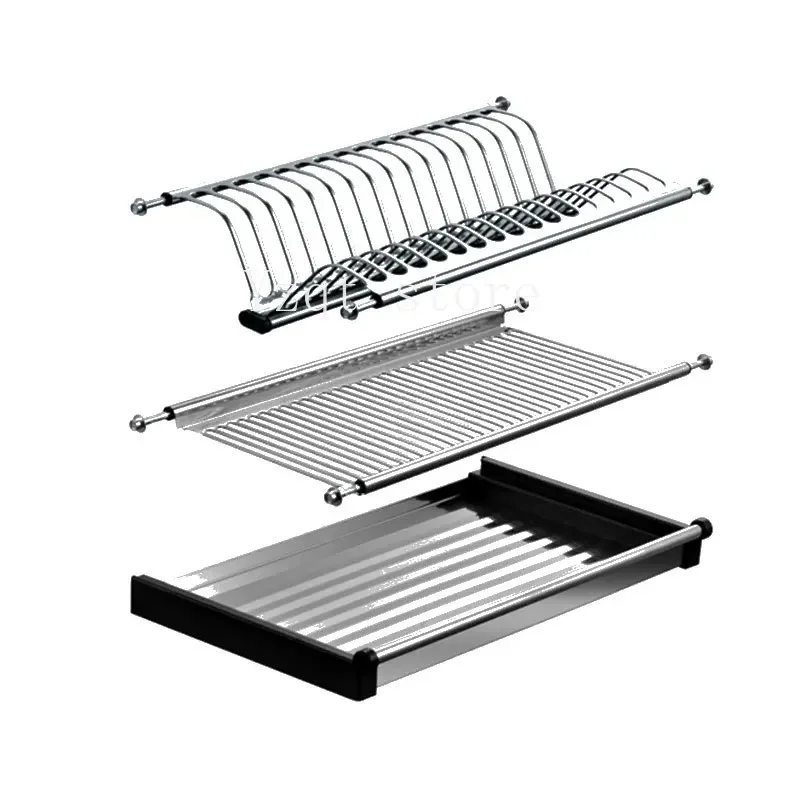Stainless steel drain rack,kitchen storage/dishes/dish rack,,food grade thickened /mildew-proof small household double layer
Stainless steel drain rack,kitchen storage/dishes/dish rack,,food grade thickened /mildew-proof small household double layer