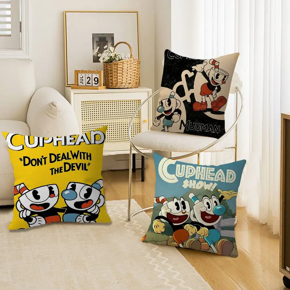 Game Anime Cuphead Pillow Cushion Cover Pillowcase Living Room Sofa Home Decor Customized
Game Anime Cuphead Pillow Cushion Cover Pillowcase Living Room Sofa Home Decor Customized