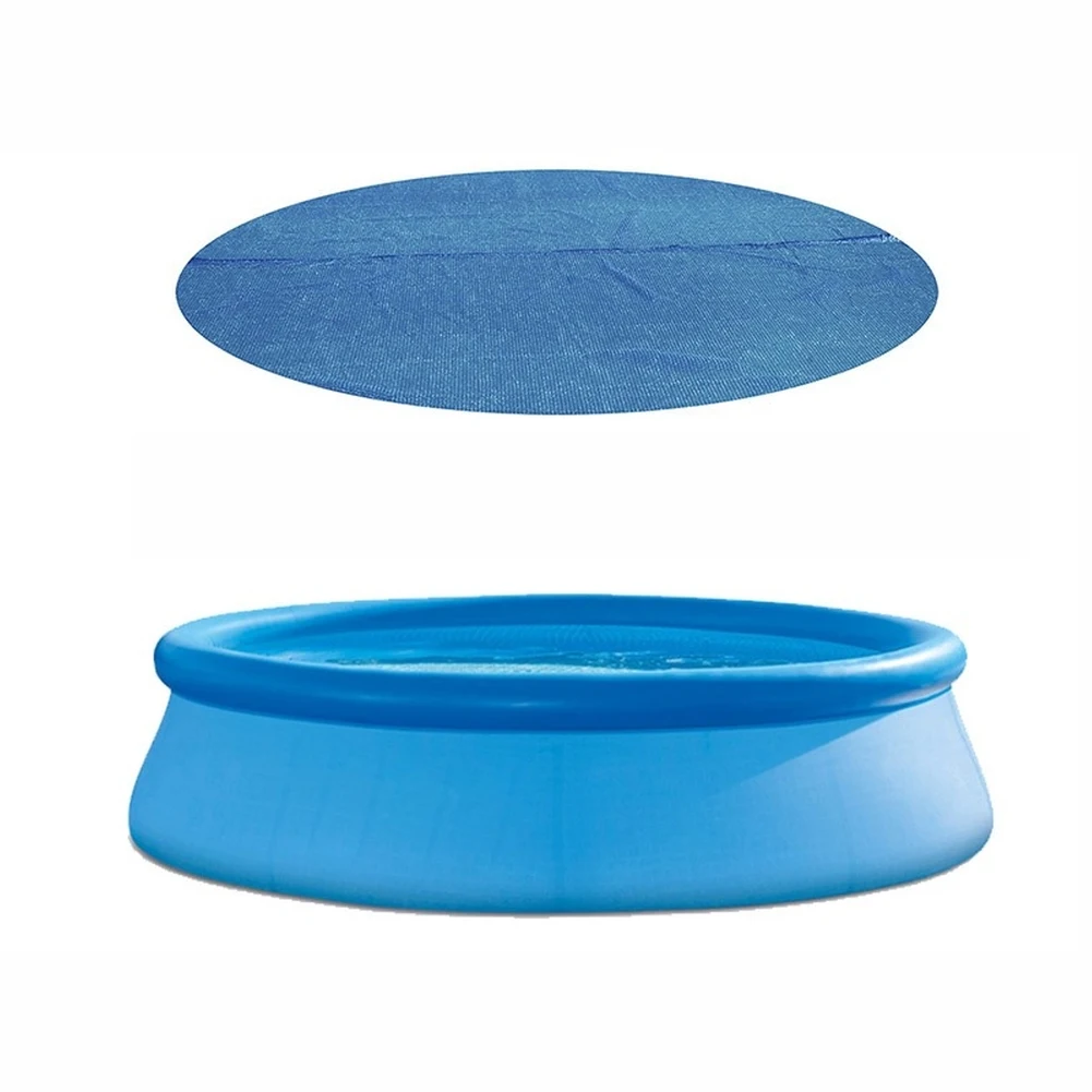 15 Mil Thick Round Solar Pool Cover for For above Ground Pools - PE Insulation Film for Water Heating and Evaporation Control
15 Mil Thick Round Solar Pool Cover for For above Ground Pools - PE Insulation Film for Water Heating and Evaporation Control