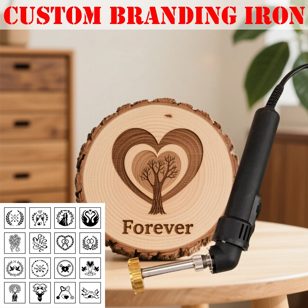 Custom Branding Iron for Leather Personalized Logo Design Brand Burning Iron Stamp Cake Hot Stamping Baking Mold DIY Craft
Custom Branding Iron for Leather Personalized Logo Design Brand Burning Iron Stamp Cake Hot Stamping Baking Mold DIY Craft