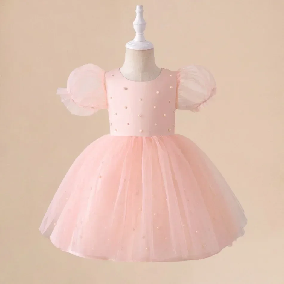 Princess Little Girls Pink Dress Large Children Beaded Mesh Shag Dress Children's Holiday Piano Dress Birthday Flower Costume
Princess Little Girls Pink Dress Large Children Beaded Mesh Shag Dress Children's Holiday Piano Dress Birthday Flower Costume