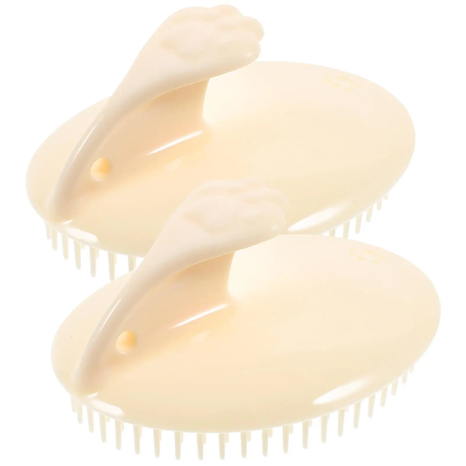 2Pcs Silicone Scrubber Shampoo Hair Comb Massage Scalp Scrubber Silicone Brush Wet Dry Use Promote Circulation Anti Dandruff
2Pcs Silicone Scrubber Shampoo Hair Comb Massage Scalp Scrubber Silicone Brush Wet Dry Use Promote Circulation Anti Dandruff