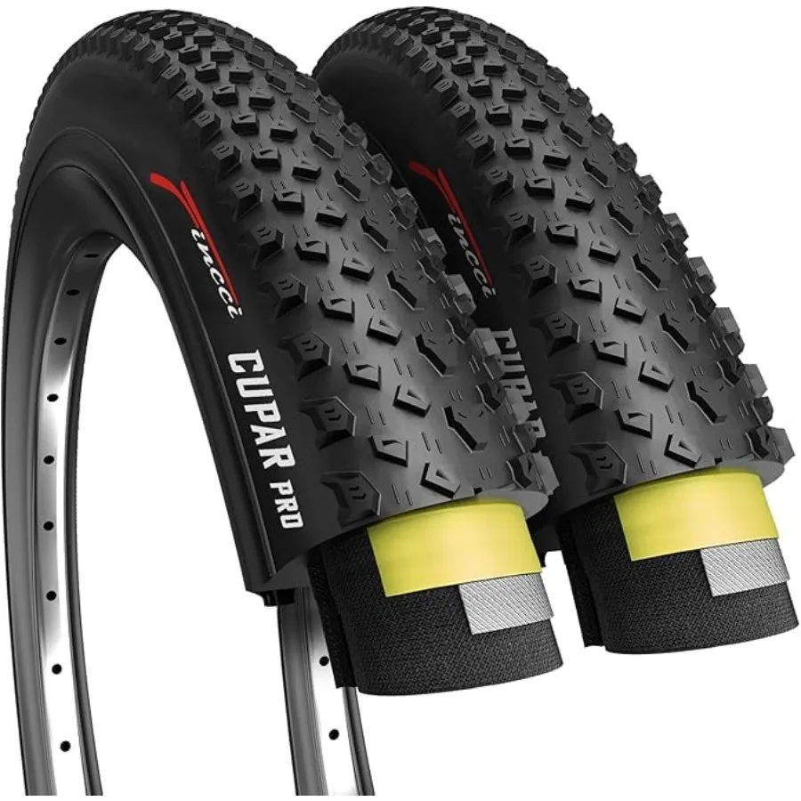 Foldable 26x2.10 Mountain Bike Tires - 26 Inch Bike Tires with 1mm Nylon Puncture Proof - Kevlar 26 Bike Tyre 60 TPI with Cross
Foldable 26x2.10 Mountain Bike Tires - 26 Inch Bike Tires with 1mm Nylon Puncture Proof - Kevlar 26 Bike Tyre 60 TPI with Cross