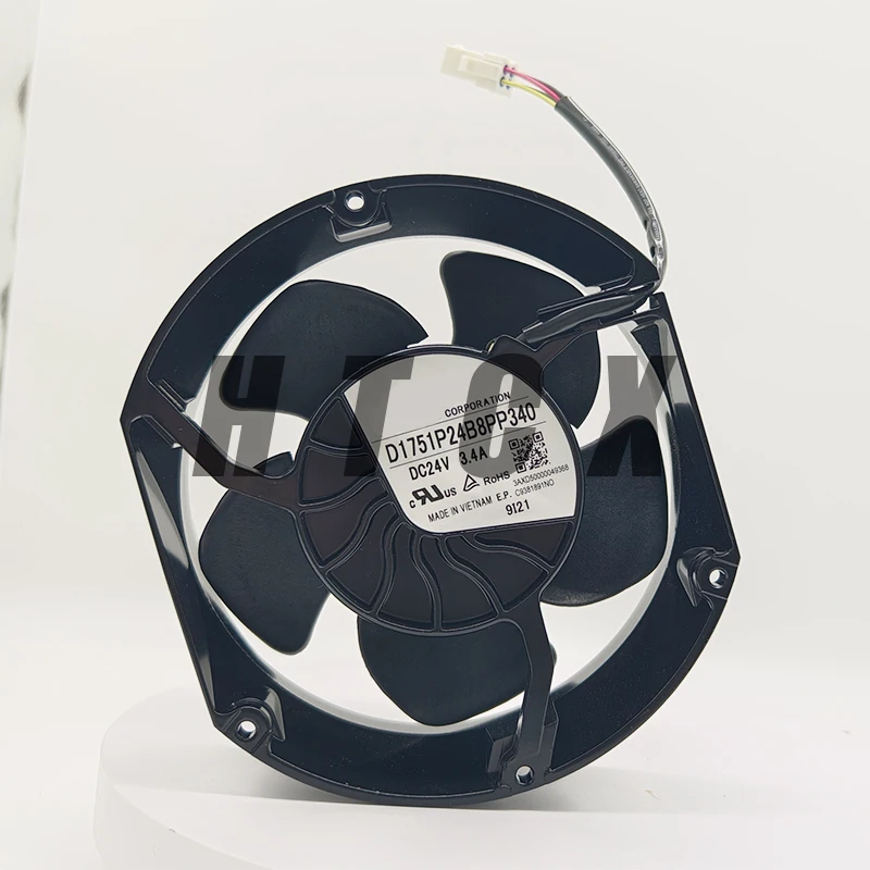 Brand New Original D1751P24B8PP340 24V 3.4A Fan
Brand New Original D1751P24B8PP340 24V 3.4A Fan