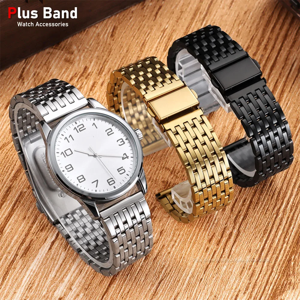 18mm 20mm 22mm Stainless Steel Watchbands Premium Universal Metal Bracelet Strap for Seiko Folding Buckle Watch Band for Rolex
18mm 20mm 22mm Stainless Steel Watchbands Premium Universal Metal Bracelet Strap for Seiko Folding Buckle Watch Band for Rolex