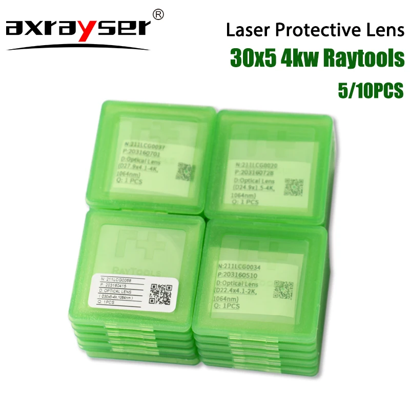 30x5mm Original Raytools Lens 4kw Laser Protective Windows 211LCG068 JGS1 1064nm Quartz Fused Silica P203160415 for Fiber
30x5mm Original Raytools Lens 4kw Laser Protective Windows 211LCG068 JGS1 1064nm Quartz Fused Silica P203160415 for Fiber