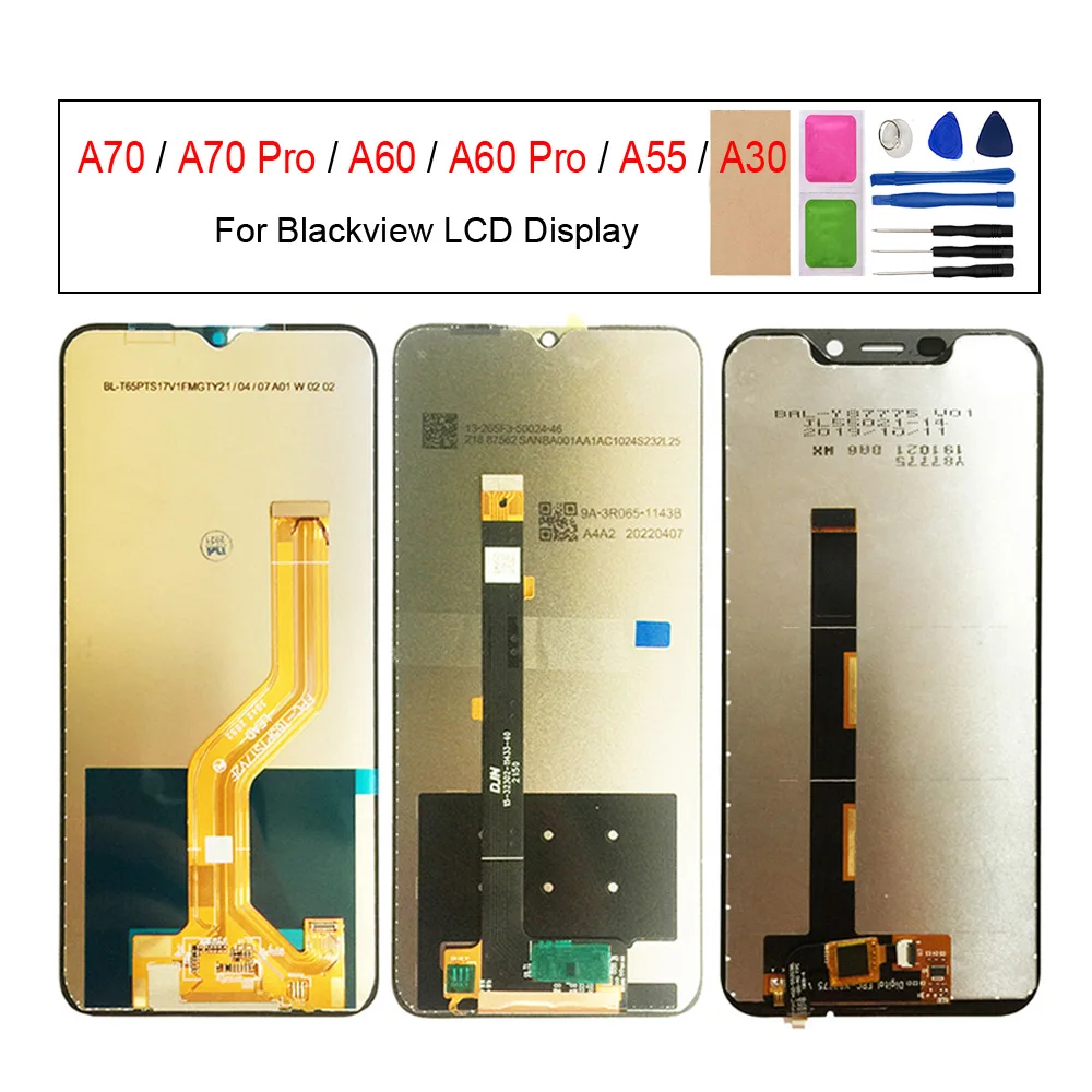 For Blackview A55 A50 A60 Pro LCD Display Touch Screen Digitizer Assembly For Blackview A70 Pro A30 LCD Screen Panel Replacement
For Blackview A55 A50 A60 Pro LCD Display Touch Screen Digitizer Assembly For Blackview A70 Pro A30 LCD Screen Panel Replacement
