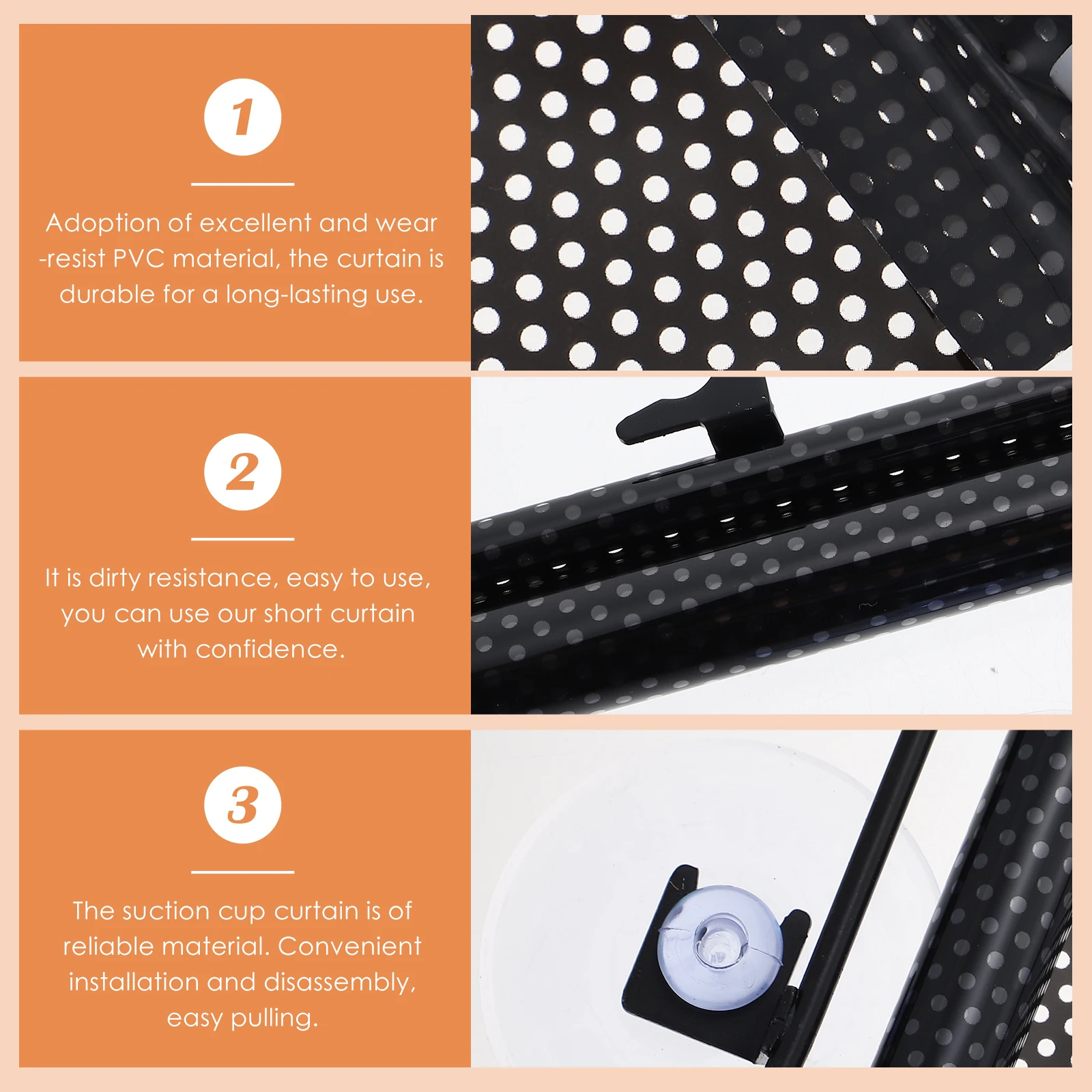 Blackout Roller Suction Cup Shade PVC Window Sunroof Telescopic Balcony Nail Free Window Shade Decor Curtains
Blackout Roller Suction Cup Shade PVC Window Sunroof Telescopic Balcony Nail Free Window Shade Decor Curtains