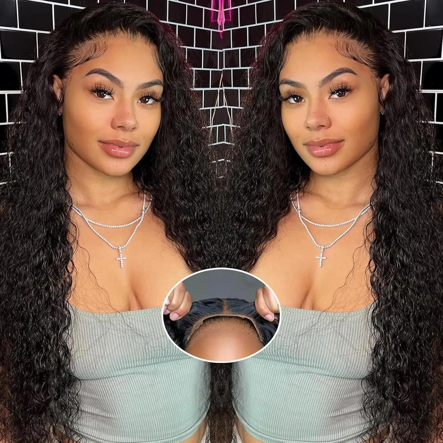 MossilyDeep wave frontal wig 5x5 Closure lace front wig human hair for Women 30 inch curly wigs clearance Brazilian Glueless Wig
MossilyDeep wave frontal wig 5x5 Closure lace front wig human hair for Women 30 inch curly wigs clearance Brazilian Glueless Wig