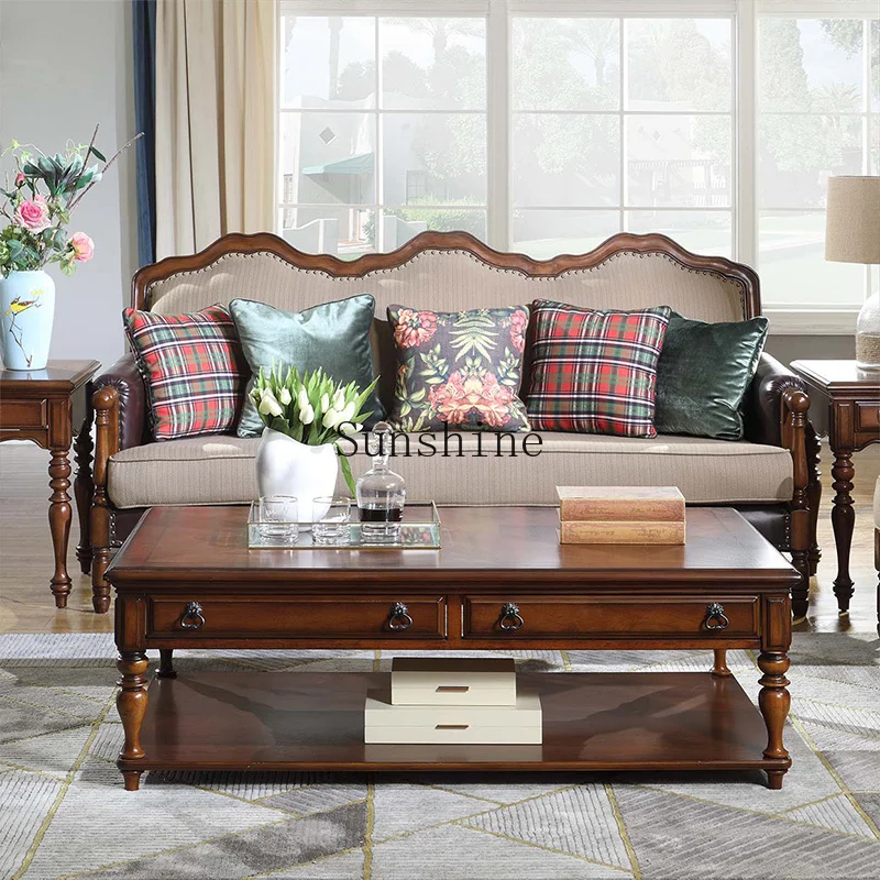 Simple American solid wood Nordic modern light luxury home living room small tea table
Simple American solid wood Nordic modern light luxury home living room small tea table