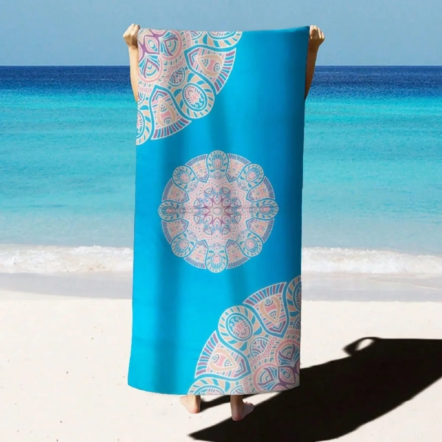 Quick Dry Microfiber Beach Towels, Super Soft and Absorbent Swimming Towel for Pool, Sports, Beach, Camping, Gym
Quick Dry Microfiber Beach Towels, Super Soft and Absorbent Swimming Towel for Pool, Sports, Beach, Camping, Gym