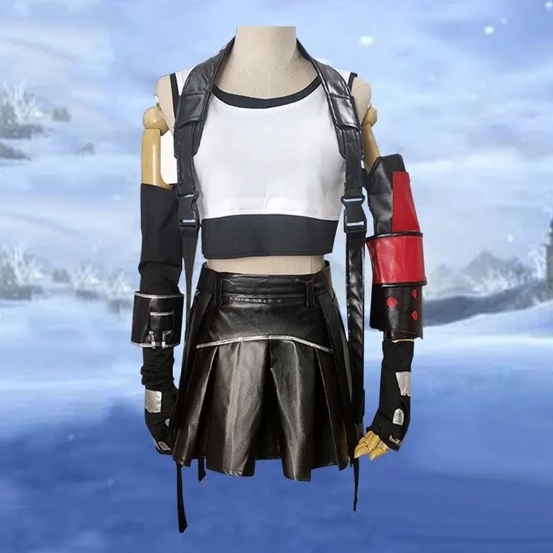 Final Fantasy VII Cosplay Tifa Lockhart Cosplay Costume Girl Outfit Sports Vest Skirt Socks Full Set Halloween Carnival
Final Fantasy VII Cosplay Tifa Lockhart Cosplay Costume Girl Outfit Sports Vest Skirt Socks Full Set Halloween Carnival