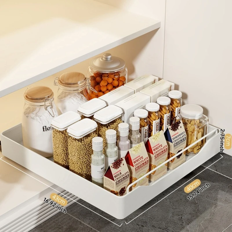 Exquisite Kitchen cabinet shelf Kitchenware tableware Bowl cup storage rack Stainless steel pull basket
Exquisite Kitchen cabinet shelf Kitchenware tableware Bowl cup storage rack Stainless steel pull basket