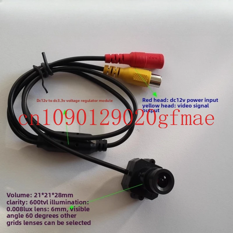 Color low-light camera 600 lines high definition 1/3 inch color camera module
Color low-light camera 600 lines high definition 1/3 inch color camera module