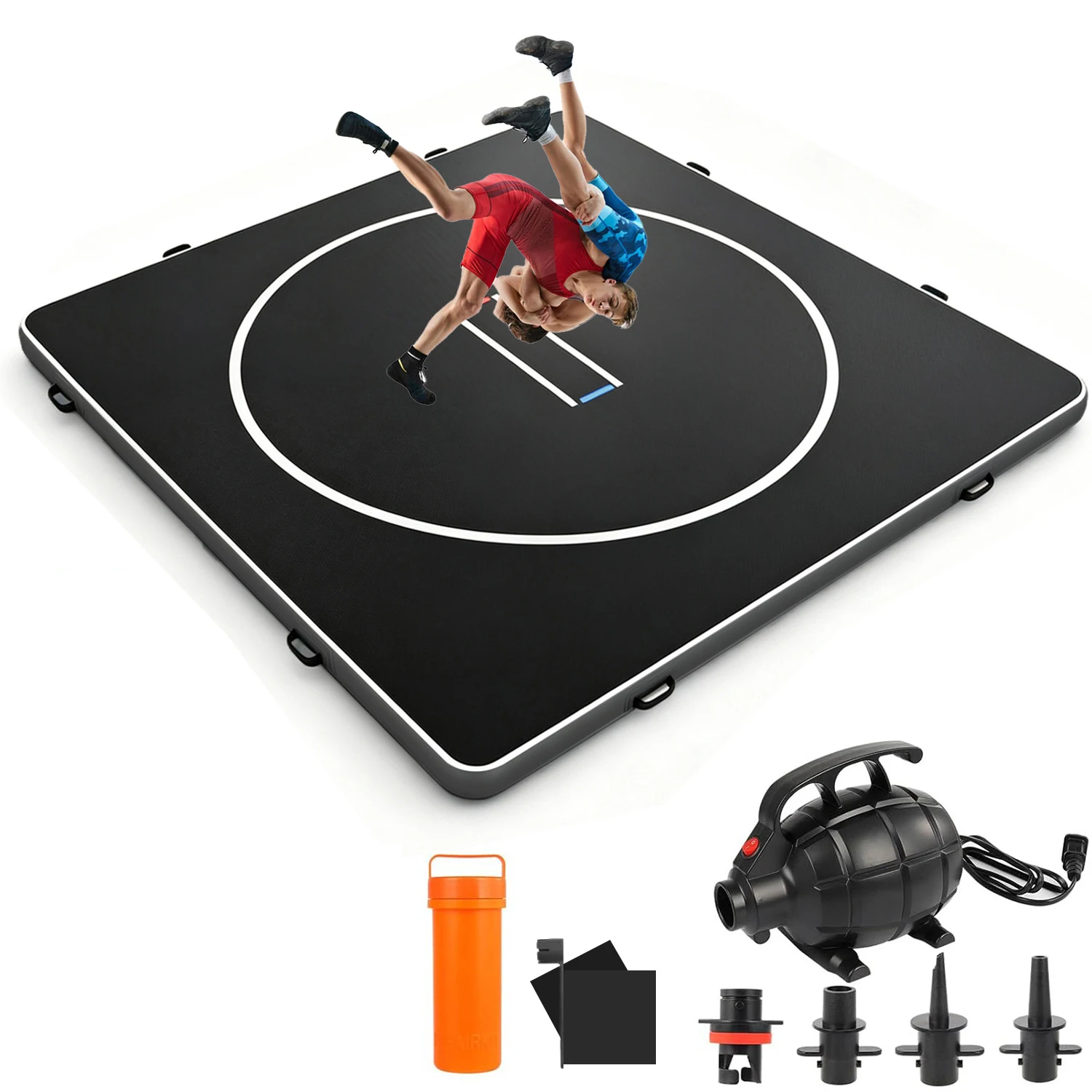 Professional PVC Inflatable Wrestling Mat BJJ MMA Judo Boxing Unisex Sport Mat Somersault Air Track, Wrestling Training Mat
Professional PVC Inflatable Wrestling Mat BJJ MMA Judo Boxing Unisex Sport Mat Somersault Air Track, Wrestling Training Mat