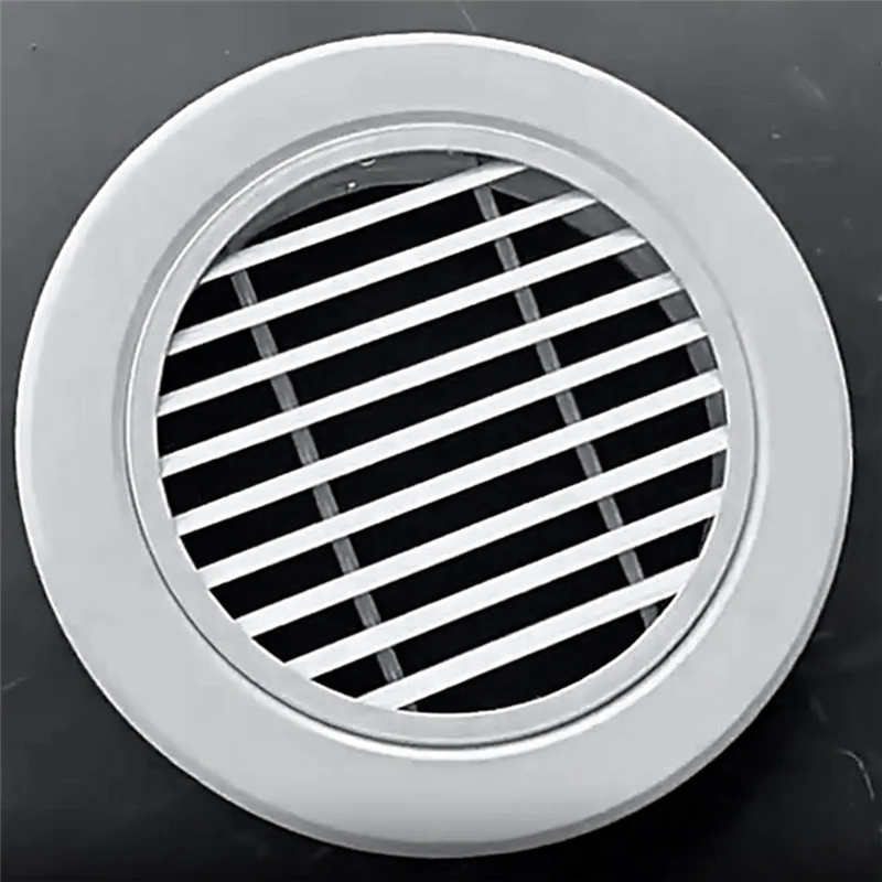 A53Q-For 200Mm Aluminum Alloy Louver Vent Grill Cover Round Single Layer Louver Windproof/Rainproof Linear Louver Air Outlet Dur
A53Q-For 200Mm Aluminum Alloy Louver Vent Grill Cover Round Single Layer Louver Windproof/Rainproof Linear Louver Air Outlet Dur