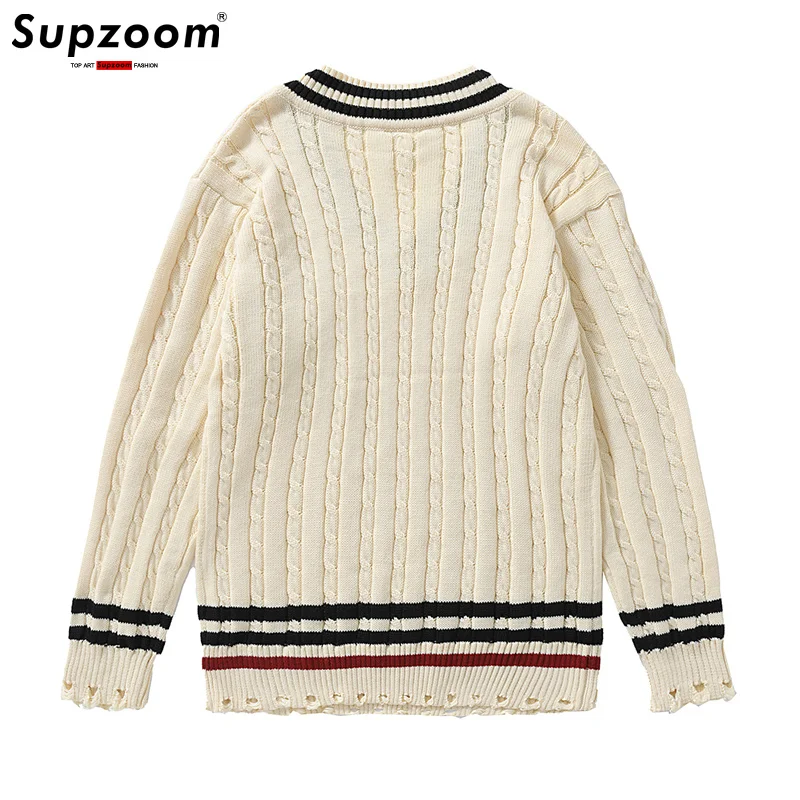 New Arrival 2023 Top Fashion V-neck Pullovers Appliques Brand Clothing Embroidered Warm Knitted Preppy Style Men Sweater
New Arrival 2023 Top Fashion V-neck Pullovers Appliques Brand Clothing Embroidered Warm Knitted Preppy Style Men Sweater