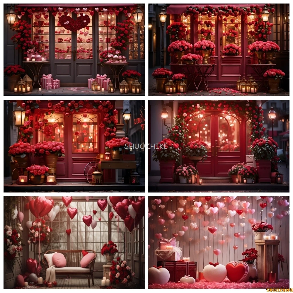 February 14 Valentine's Day Photography Backdrop Romantic Valentine Red Rose Flower Confession Ceremony Party Photo Background
February 14 Valentine's Day Photography Backdrop Romantic Valentine Red Rose Flower Confession Ceremony Party Photo Background