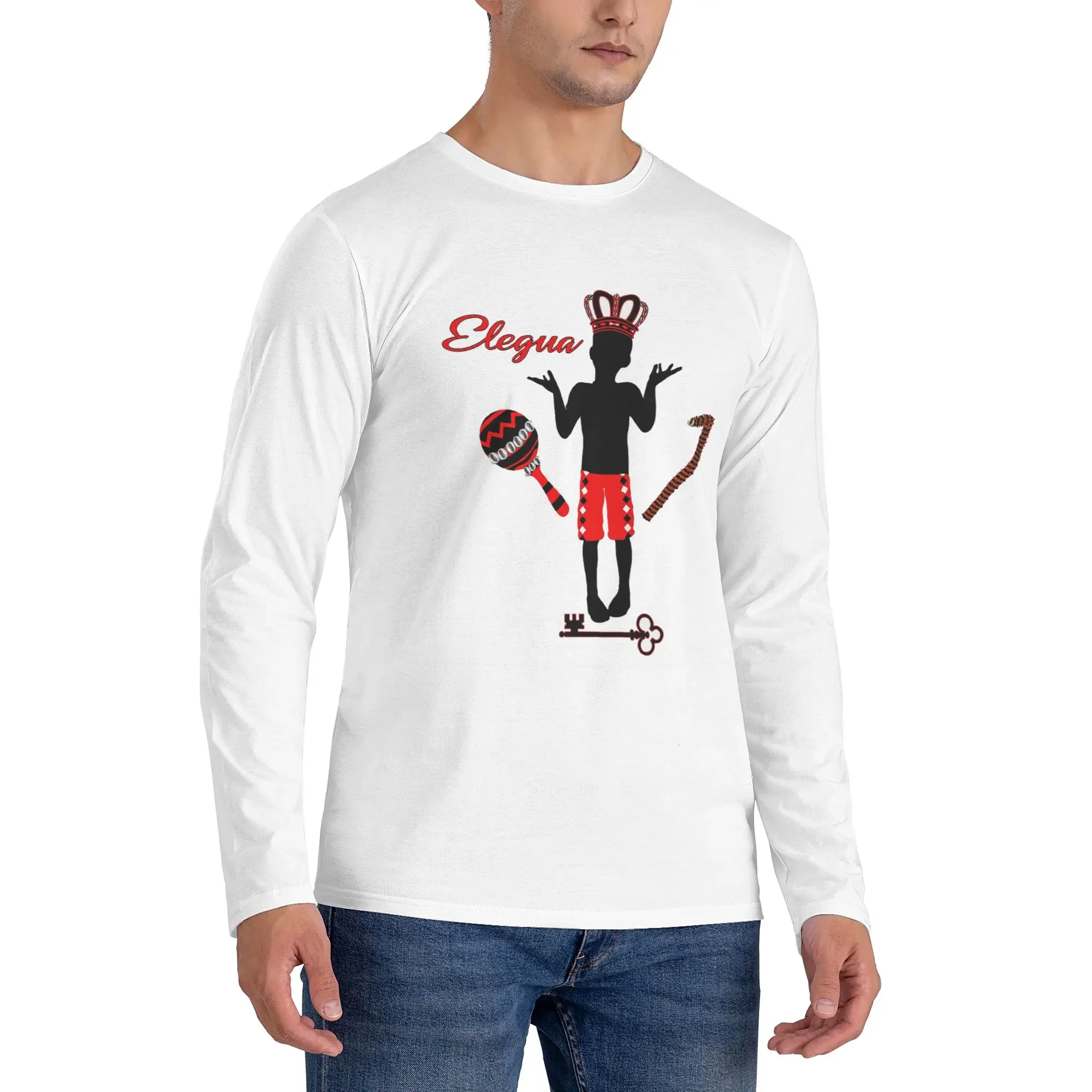 choose Eleggua Men's Long Sleeved T-shirt Casual Round Neck T shirts Spring and Autumn Men tops
choose Eleggua Men's Long Sleeved T-shirt Casual Round Neck T shirts Spring and Autumn Men tops