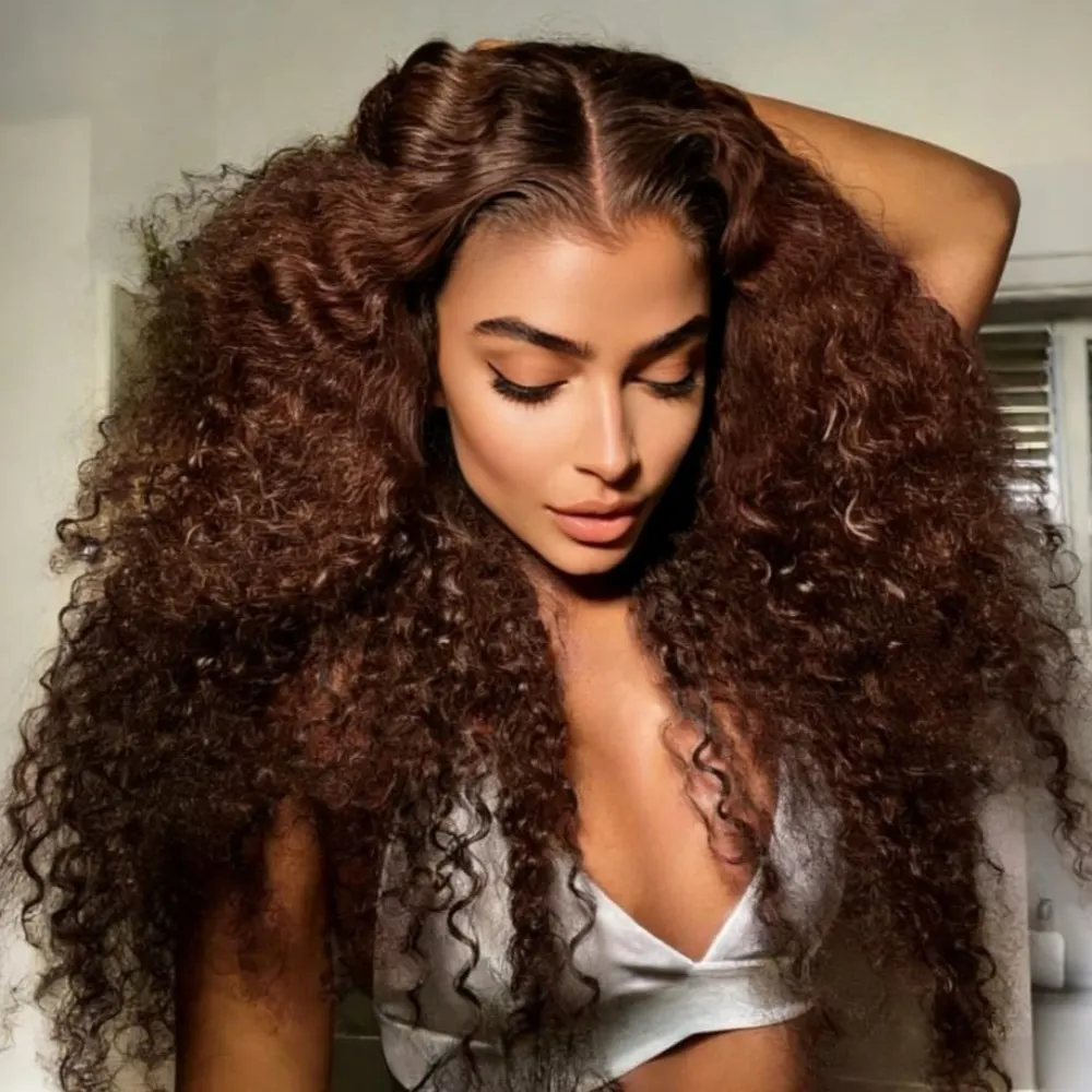 Коричневые кудрявые парики с кружевной передней частью для женщин, 13x4 HD, из натуральных волос, плотность 250, для повседневного использования
Коричневые кудрявые парики с кружевной передней частью для женщин, 13x4 HD, из натуральных волос, плотность 250, для повседневного использования