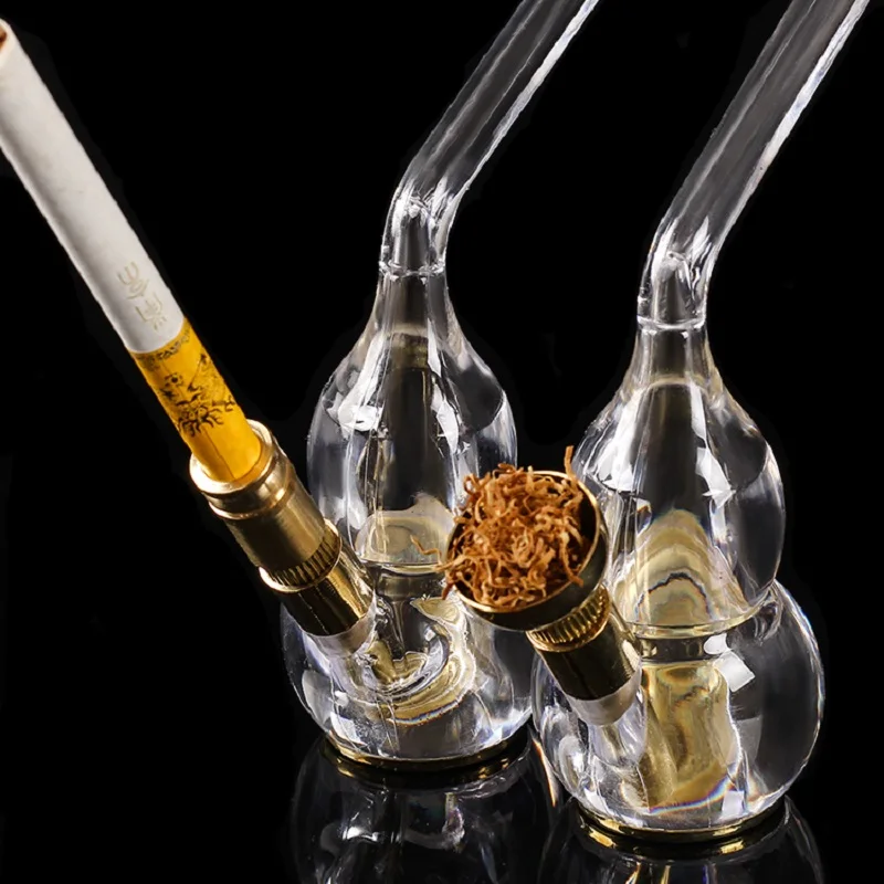 Brass plexiglass water bottle, cigarette bag, pipe bag, glass transparent cigarette / cut tobacco filtration dual-purpose water
Brass plexiglass water bottle, cigarette bag, pipe bag, glass transparent cigarette / cut tobacco filtration dual-purpose water