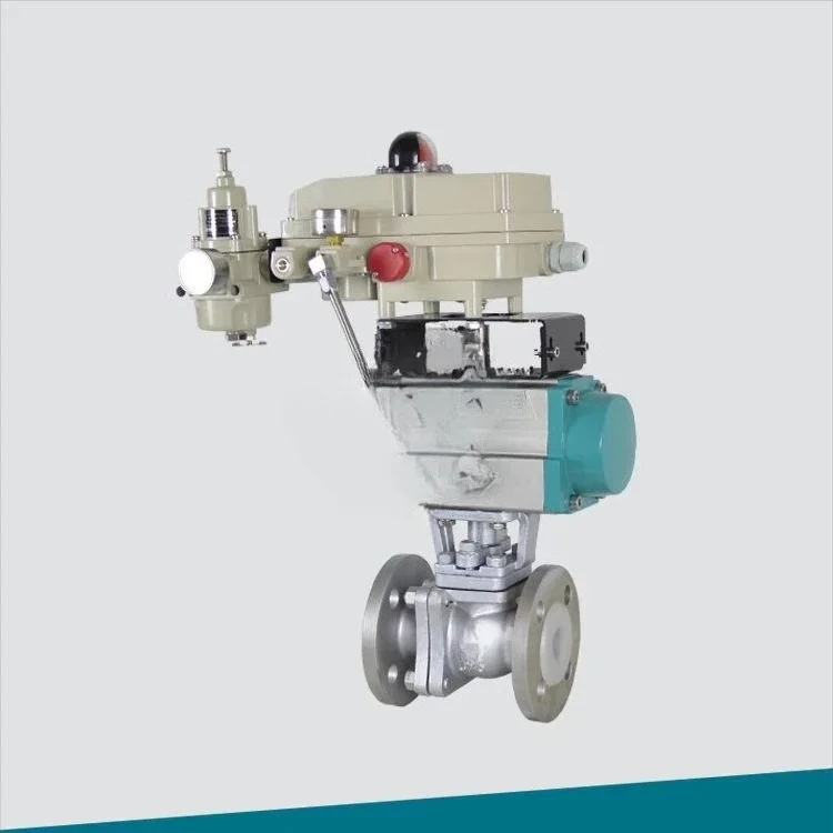 CF8 Pneumatic Fluorine-lined 304 Flange Ball Valve TQ641F46-16PK DN25
CF8 Pneumatic Fluorine-lined 304 Flange Ball Valve TQ641F46-16PK DN25