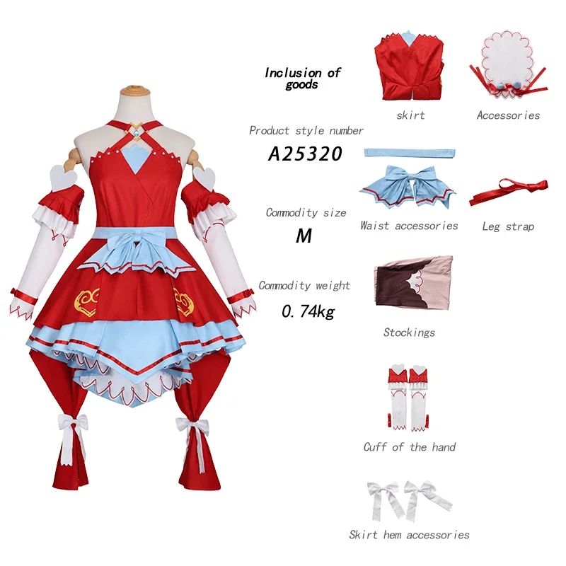 Love Scarlet Vow Costume Cosplay Costume Halloween Christmas Performance Cosplay Costume
Love Scarlet Vow Costume Cosplay Costume Halloween Christmas Performance Cosplay Costume