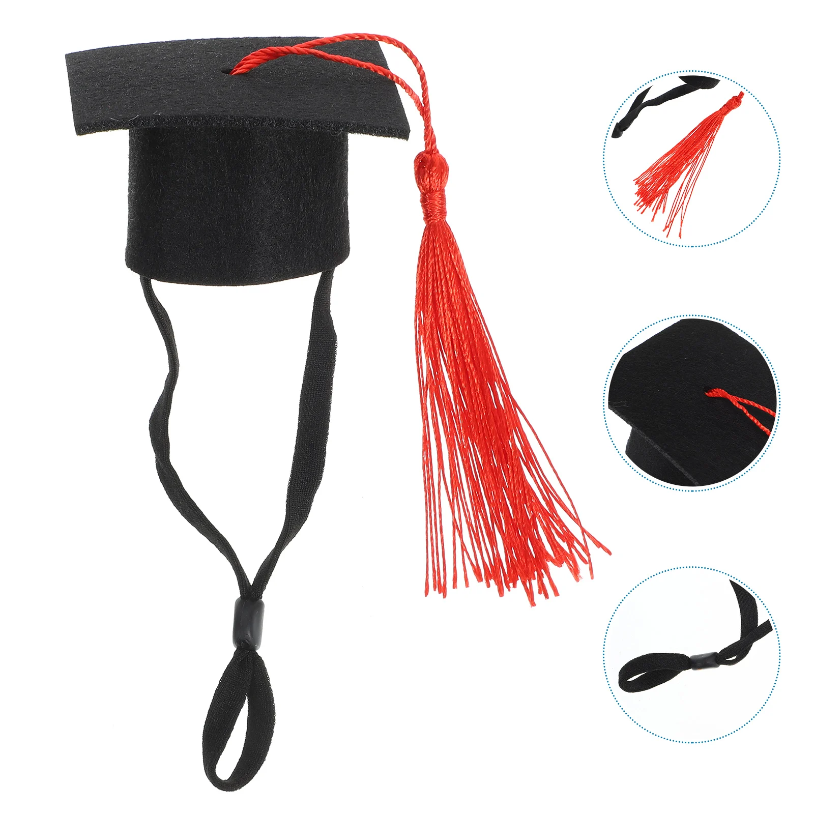 1pc Mini Graduation Cap for Small Pets Lightweight Safe Material Pet Costume Photo Prop Hat Dog Cat Hamster Accessories
1pc Mini Graduation Cap for Small Pets Lightweight Safe Material Pet Costume Photo Prop Hat Dog Cat Hamster Accessories