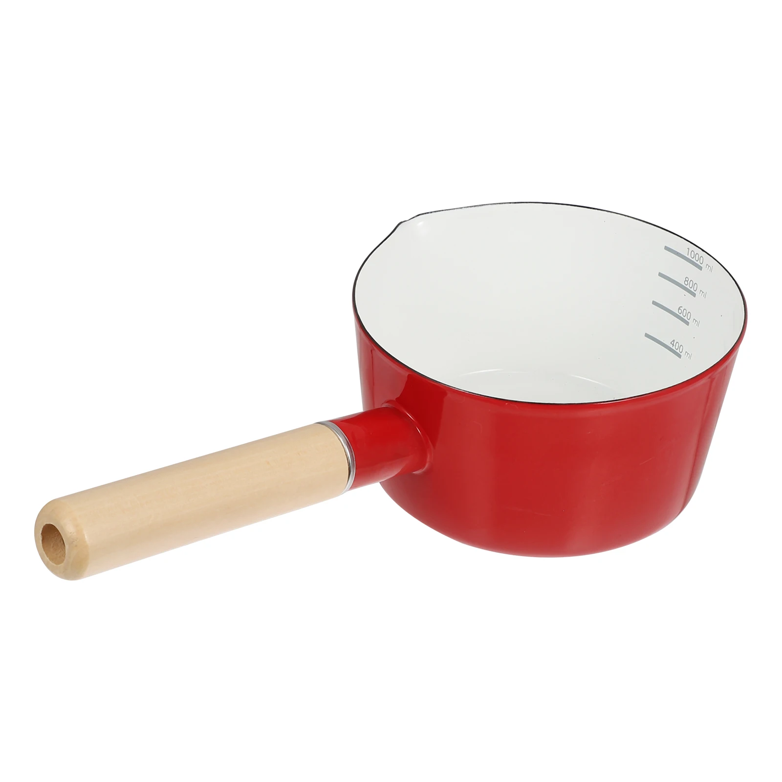 Enamel Cooking Utensil Wooden Handle Suitable For Milk Noodles Soup Multi Functional Kitchen Needs Easy
Enamel Cooking Utensil Wooden Handle Suitable For Milk Noodles Soup Multi Functional Kitchen Needs Easy