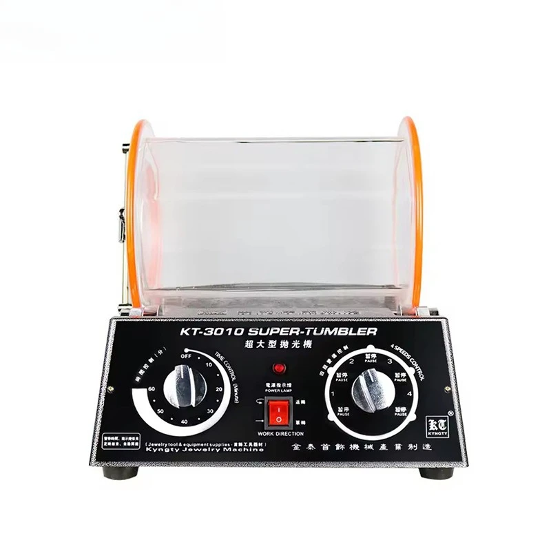 KT-3010 Desktop drum polishing machine, polishing, grinding, rust removal and deburring
KT-3010 Desktop drum polishing machine, polishing, grinding, rust removal and deburring