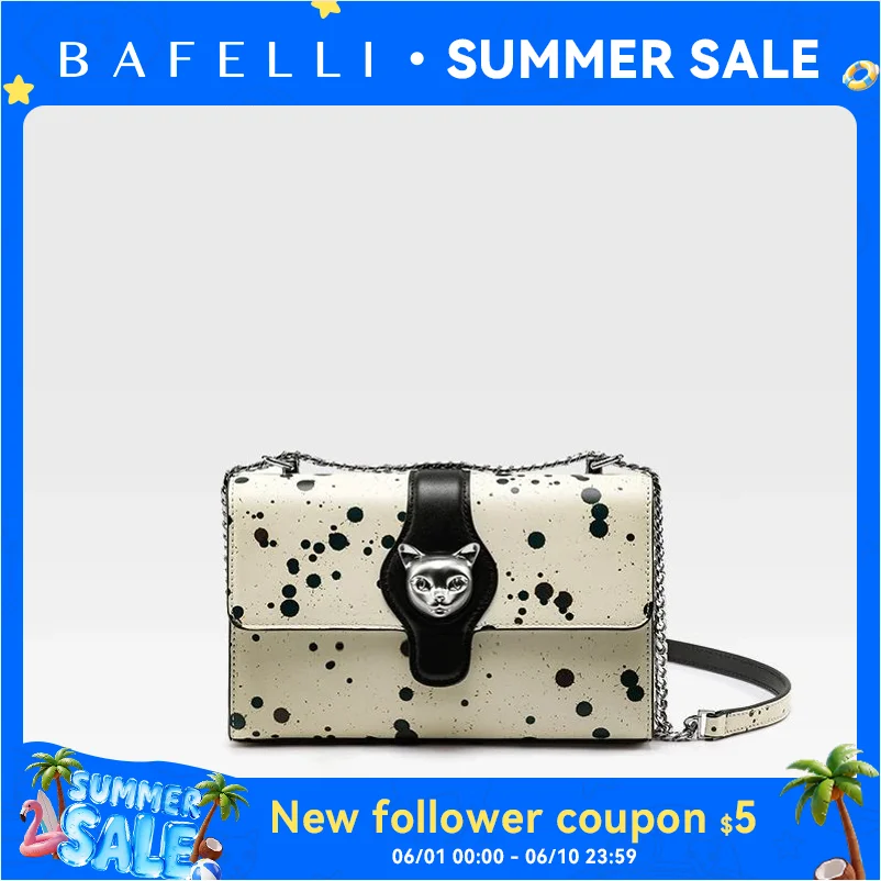 NEW WOMEN'S HANDBAGS BAFELLI 2026 TREND MESSENGER BAGS FOR WOMEN SHOULDER GENUINE LEATHER CAT LUXURY BRAND DESIGNER STYLE
NEW WOMEN'S HANDBAGS BAFELLI 2026 TREND MESSENGER BAGS FOR WOMEN SHOULDER GENUINE LEATHER CAT LUXURY BRAND DESIGNER STYLE