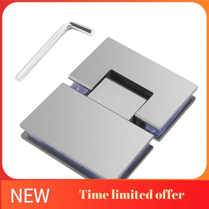 ABRN-Heavy Duty 180 Degree Glass Door Cabinet Showcase Cabinet Clip Glass Shower Door Hinge Replacement Parts Stainless Steel Po
ABRN-Heavy Duty 180 Degree Glass Door Cabinet Showcase Cabinet Clip Glass Shower Door Hinge Replacement Parts Stainless Steel Po