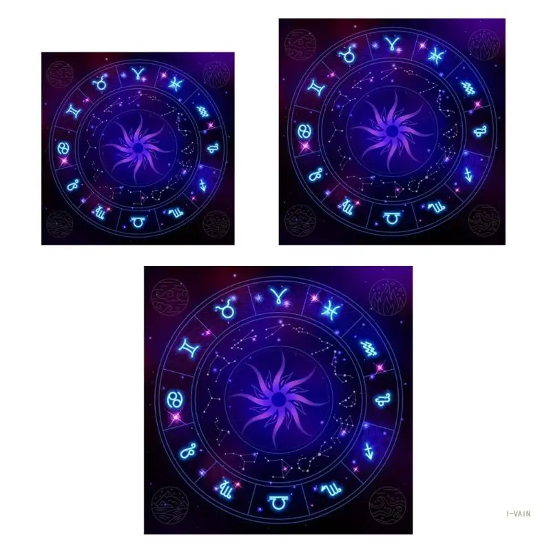 M5TC Tarots Tablecloth Rune Divinations Table Cover Astrology Oracles Board Game Mat
M5TC Tarots Tablecloth Rune Divinations Table Cover Astrology Oracles Board Game Mat