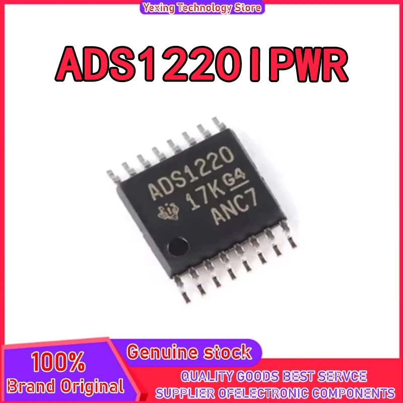 ADS1220IPWR ADS1220IPW ADS1220 TSSOP-16 New original IC Chip
ADS1220IPWR ADS1220IPW ADS1220 TSSOP-16 New original IC Chip