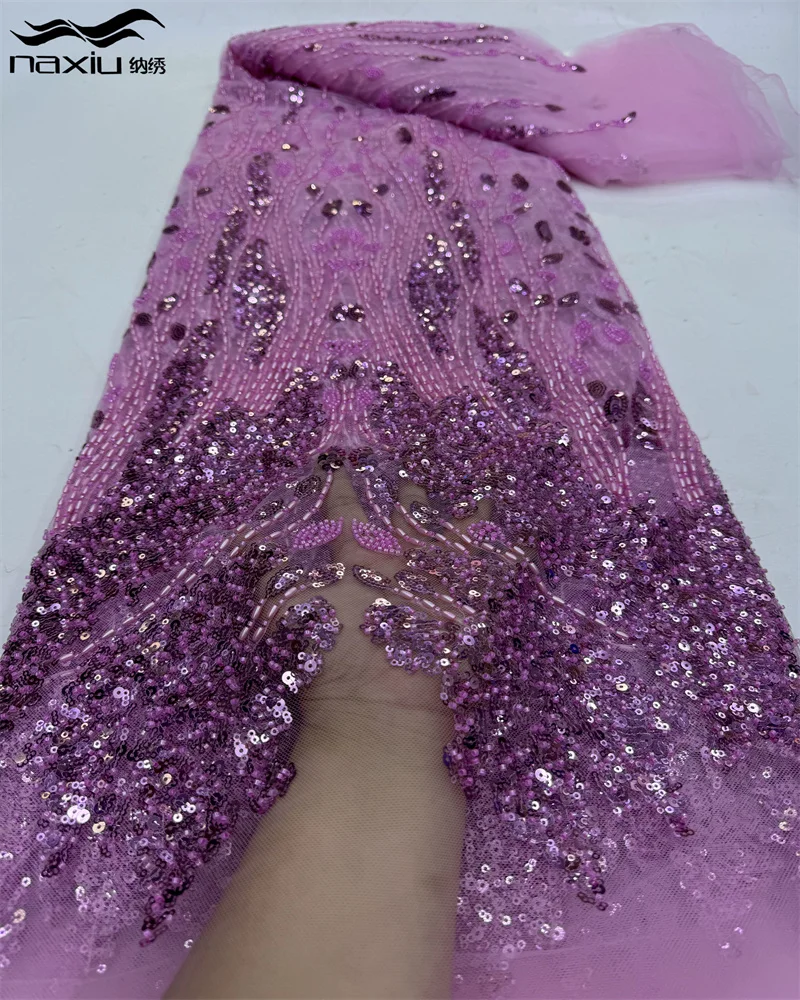 Madison African Beads Lace Fabric 2024 High Quality Nigerian Tulle Lace Fabric Sequins Groom Lace Fabric For Wedding Party Dress
Madison African Beads Lace Fabric 2024 High Quality Nigerian Tulle Lace Fabric Sequins Groom Lace Fabric For Wedding Party Dress