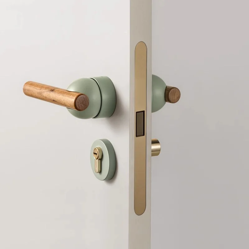 American Style Modern Designer Interior Wood Door Lock with Cherry Wood Zinc Alloy Door Handle for Bathroom and Bedroom Use
American Style Modern Designer Interior Wood Door Lock with Cherry Wood Zinc Alloy Door Handle for Bathroom and Bedroom Use