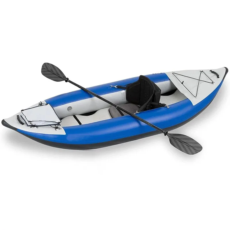 Custom Logo Inflatable Kayak Single Person Adventure Kayak for Drifting and Water Skiing Portable and Stable
Custom Logo Inflatable Kayak Single Person Adventure Kayak for Drifting and Water Skiing Portable and Stable