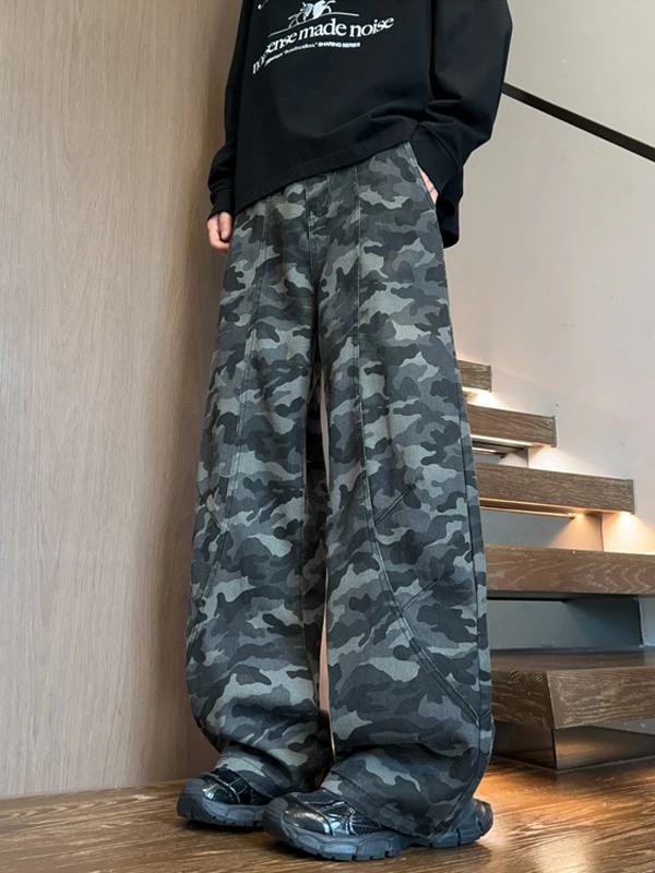 Men's Casual Camouflage Denim Jeans Spring Waed Patchwork Wide Leg Workwear Straight Leg Long Trousers mid Waist Button Clo...
Men's Casual Camouflage Denim Jeans Spring Waed Patchwork Wide Leg Workwear Straight Leg Long Trousers mid Waist Button Clo...