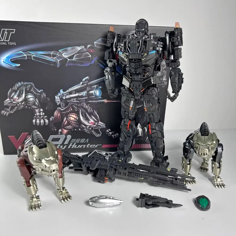 In Stock Transformation VT01 VT-01 VISUAL TOYS Bounty Hunter Lockdown for UT Peru Action Figure with Two Dogs Anime Collection
In Stock Transformation VT01 VT-01 VISUAL TOYS Bounty Hunter Lockdown for UT Peru Action Figure with Two Dogs Anime Collection
