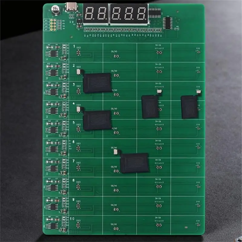 Эффективная плата активации аккумулятора для часов S9 Портативный инструмент для ремонта со светодиодным индикатором Удобный
Эффективная плата активации аккумулятора для часов S9 Портативный инструмент для ремонта со светодиодным индикатором Удобный