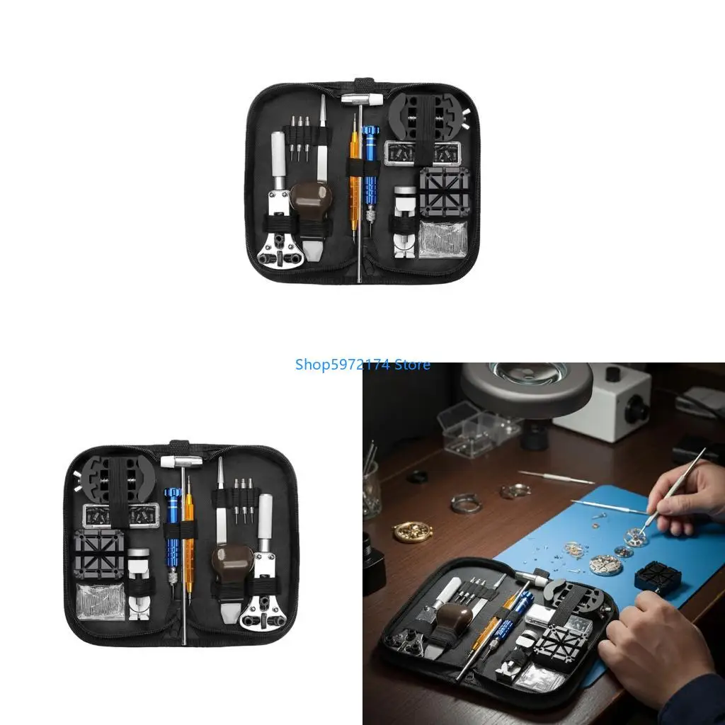 Y3NB Multipurpose Watch Repair Tool Set 138 Tool For Hobbyists And Expert Technicians
Y3NB Multipurpose Watch Repair Tool Set 138 Tool For Hobbyists And Expert Technicians