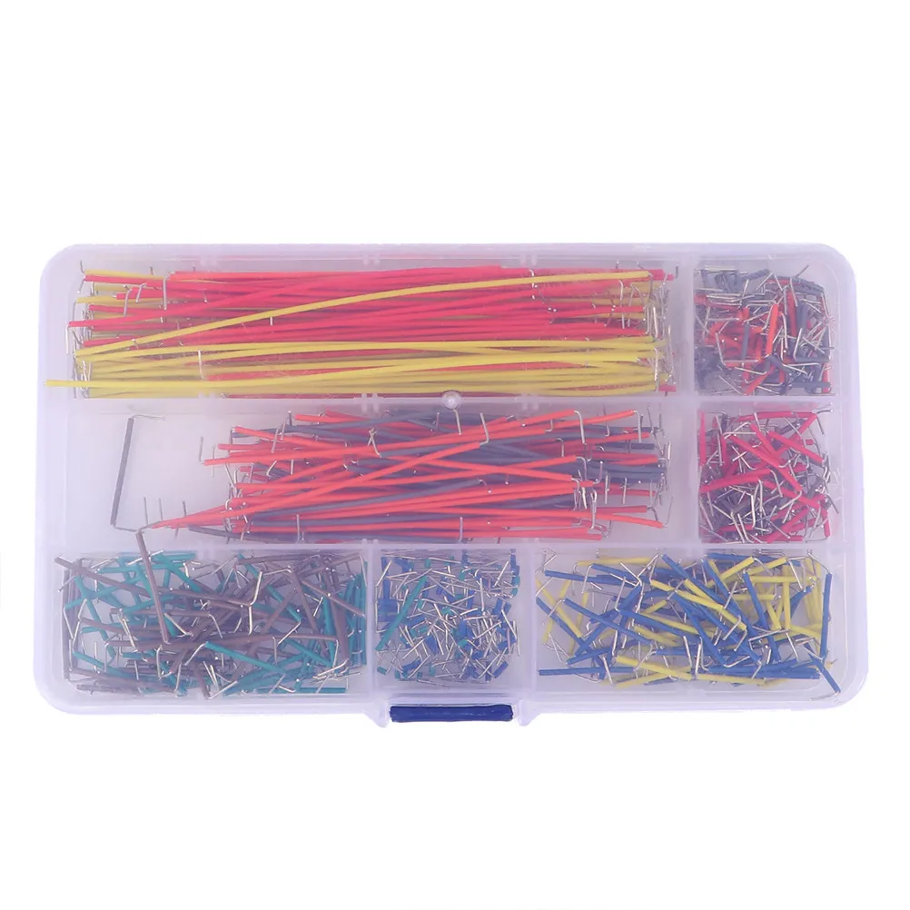 540Pcs Jumper Wire Breadboard Assorted Colors High Durability Connectors for Prototyping Solderless Circuit Replacement Kit
540Pcs Jumper Wire Breadboard Assorted Colors High Durability Connectors for Prototyping Solderless Circuit Replacement Kit
