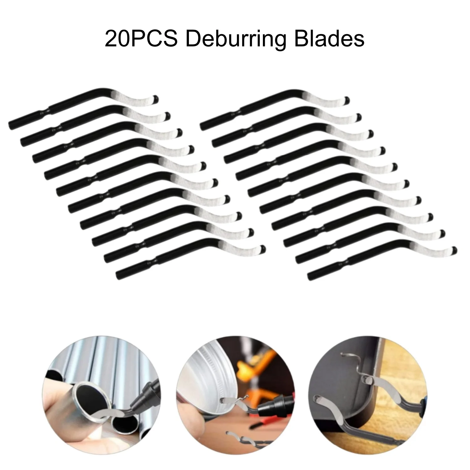 20PCS Deburring Blades High Speed Steel 360 Degree Rotary Head for Metal PVC Plumbing Pipe 3D Printing Plastic Copper Resin Art
20PCS Deburring Blades High Speed Steel 360 Degree Rotary Head for Metal PVC Plumbing Pipe 3D Printing Plastic Copper Resin Art